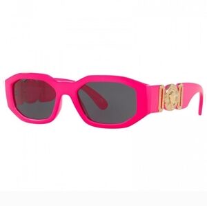 Versace Pink Gold Unisex Sunglasses